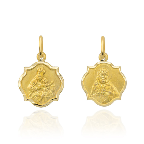 Medalik złoty szkaplerz