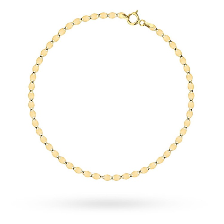 Bransoletka złota delikatne blaszki