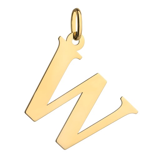 Złota Zawieszka Litera W - Złoto 585.jpg