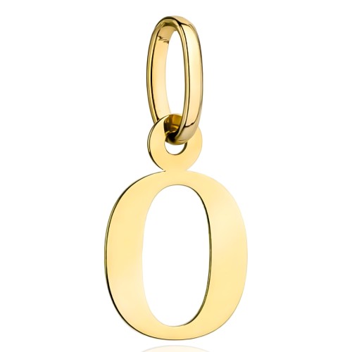Złota Zawieszka Litera O - Złoto 585.jpg