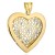 Złota Zawieszka Serce 585 z Ażurowym Wzorem i Diamentowanymi Detalami .jpg