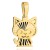 Złota Zawieszka Diamentowany Kotek - Złoto 585.jpg