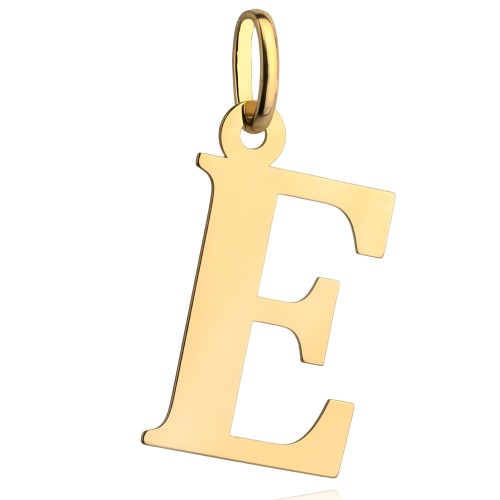 Złota Zawieszka Literka E (Duża) - Złoto 585.jpg