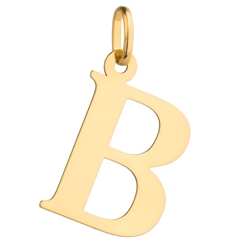 Złota Zawieszka Literka B (Duża) - Złoto 585.jpg