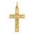 Złoty Krzyżyk Błyszczący z Ukrzyżowanym Jezusem - Złoto 585 - Prezent na Chrzest.jpg