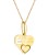Damski Złoty Naszyjnik Literka w Sercu - Literka E Zawieszka Łańcuszek Grawer Gratis Na Prezent Złoto 585 1.20 g.jpg