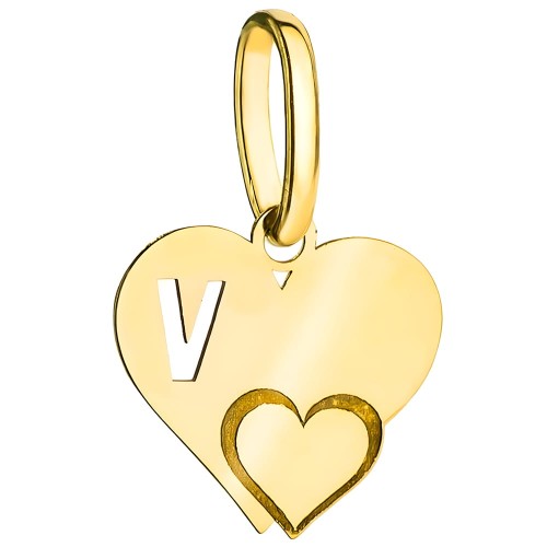 Zawieszka Serduszko Literka V pr.585.jpg