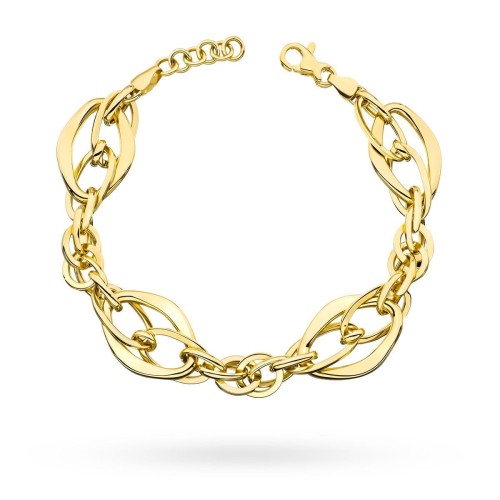 Bransoletka złota z kolekcji "GRANDE" duże ogniwa