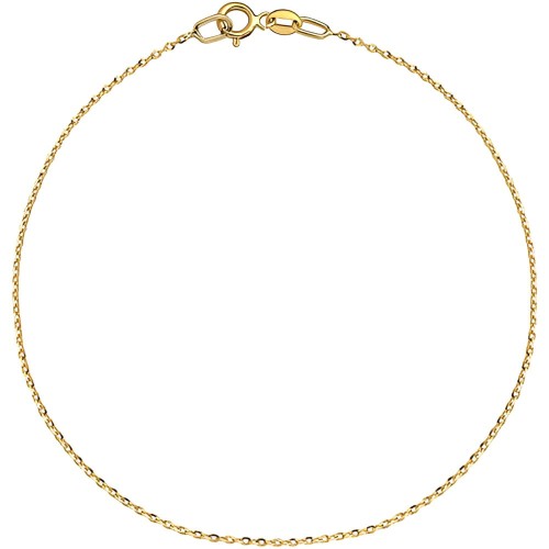 Złota pr.585 Bransoletka Diamentowany Splot Rolo - Złoto 585.jpg