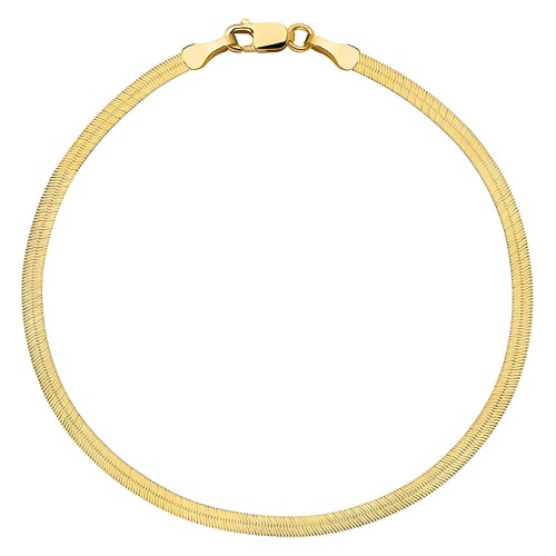 Złota pr.585 Bransoletka Splot Taśma Wąska - Złoto 585.jpg