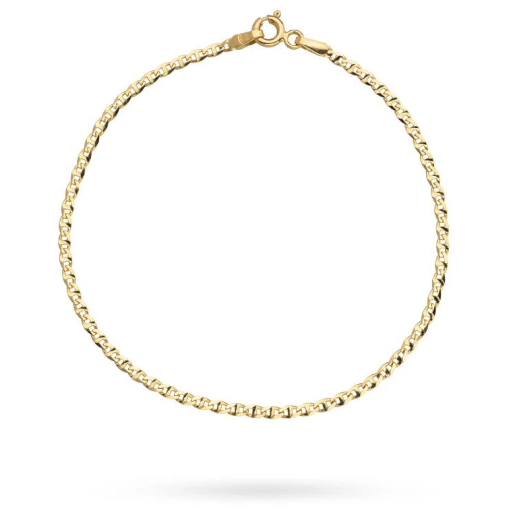 Bransoletka pr. 585 splot gucci