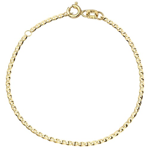 Złota Bransoletka Splot Gucci na Nogę - Złoto 585.jpg