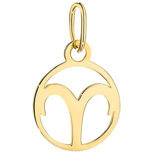 Złota Zawieszka Znak Zodiaku BARAN - Złoto 585.jpg