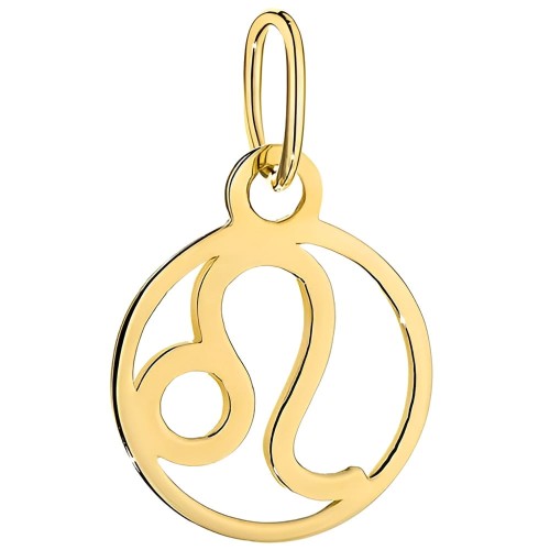 Złota Zawieszka Znak Zodiaku LEW - Złoto 585 .jpg