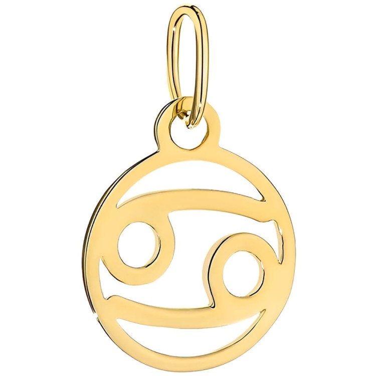 Złota Zawieszka Znak Zodiaku RAK - Złoto 585 .jpg