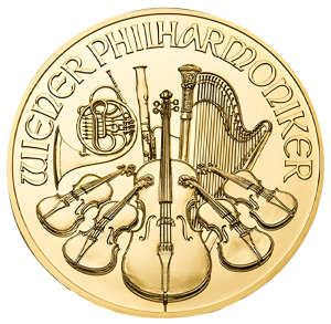 Złota moneta Wiedeński Filharmonik 1/10 oz.png