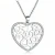 Srebrny Naszyjnik 925 Serce Z Napisem Mama Cyrkonie Łańcuszek Ankier.webp