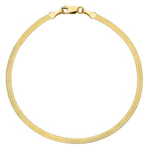 Złota pr.585 Bransoletka Splot Taśma Wąska - Złoto 585.jpg