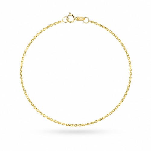 Bransoletka złota - splot rolo na nogę - 1,4 mm