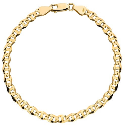 Bransoletka Złota 585 Gucci – Klasyczny Splot, Elegancka Złota Bransoletka Damska.jpg
