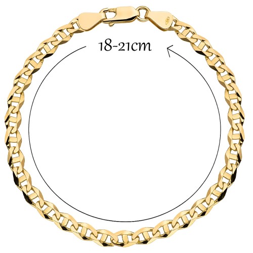 Bransoletka Złota 585 Gucci – Klasyczny Splot, Elegancka Złota Bransoletka Damska.jpg