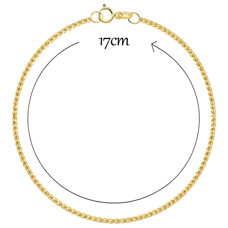 Bransoletka Złota Lisi Ogon 17 cm – Złoto 585.jpg