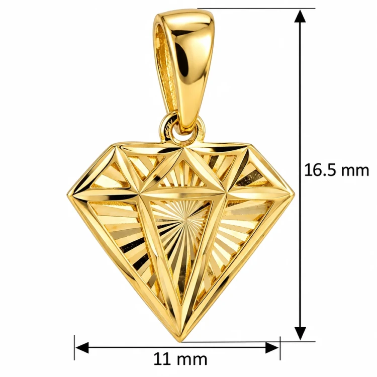 Zawieszka diamentowana złoto 585.webp