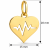 Wymiary złotej zawieszki serce z linią życia EKG: wysokość 20 mm, szerokość 15 mm.png
