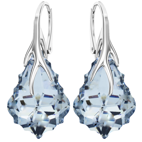 Srebrne Damskie Kolczyki BAROQUE z Markowymi Kryształami Prezent na Gwiazdkę - Crystal CAL - Srebro 925.png