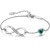 Srebrna Bransoletka Infinity Serce Prezent na Rocznice - Emerald - Srebro 925.jpg