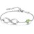 Srebrna Bransoletka Infinity Serce Prezent na Imieniny - Peridot - Srebro 925.jpg